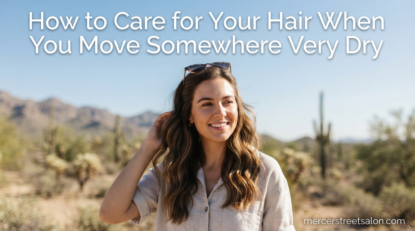 How to Care for Your Hair When You Move Somewhere Very Dry
