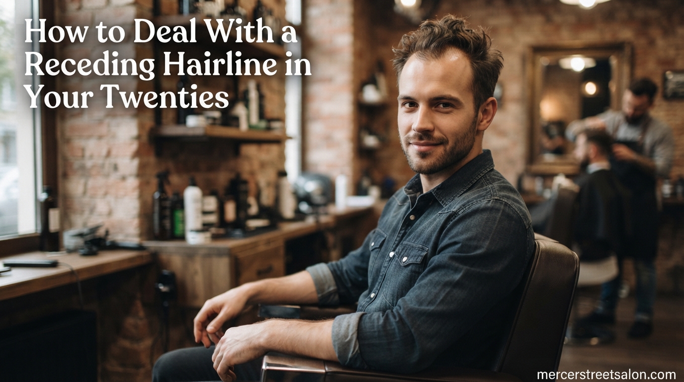 How to Deal With a Receding Hairline in Your Twenties
