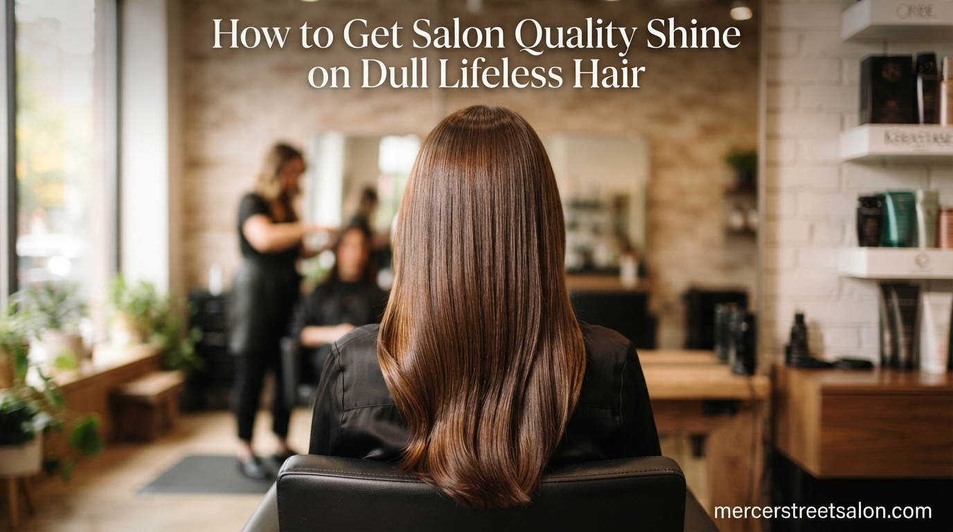 How to Get Salon Quality Shine on Dull Lifeless Hair