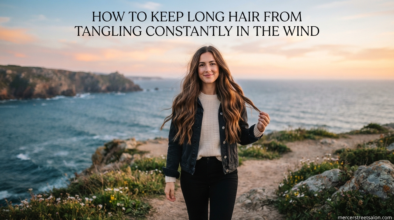 How to Keep Long Hair From Tangling Constantly in the Wind