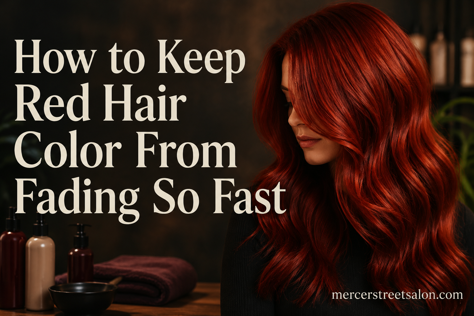 How to Keep Red Hair Color From Fading So Fast