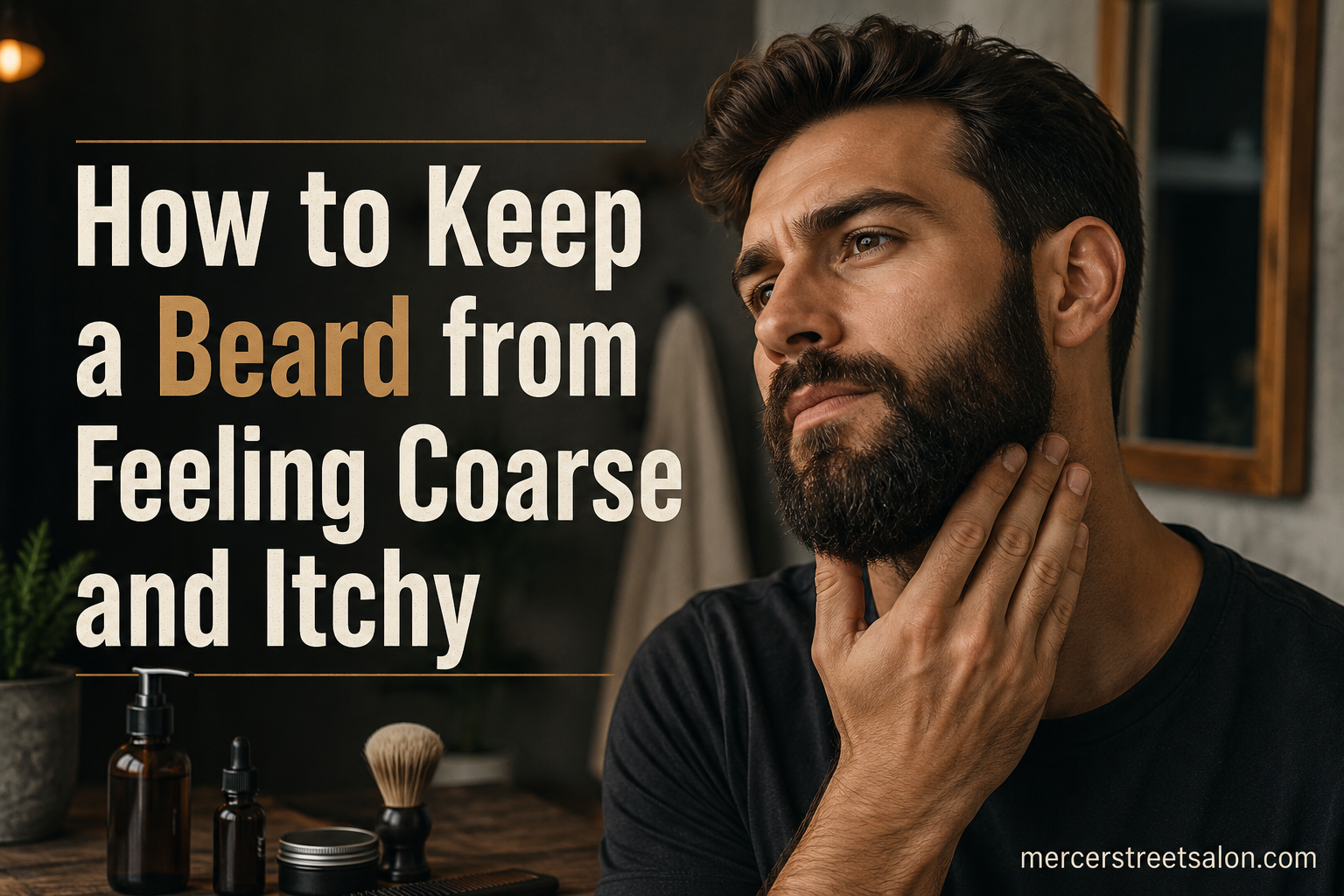 How to Keep a Beard from Feeling Coarse and Itchy