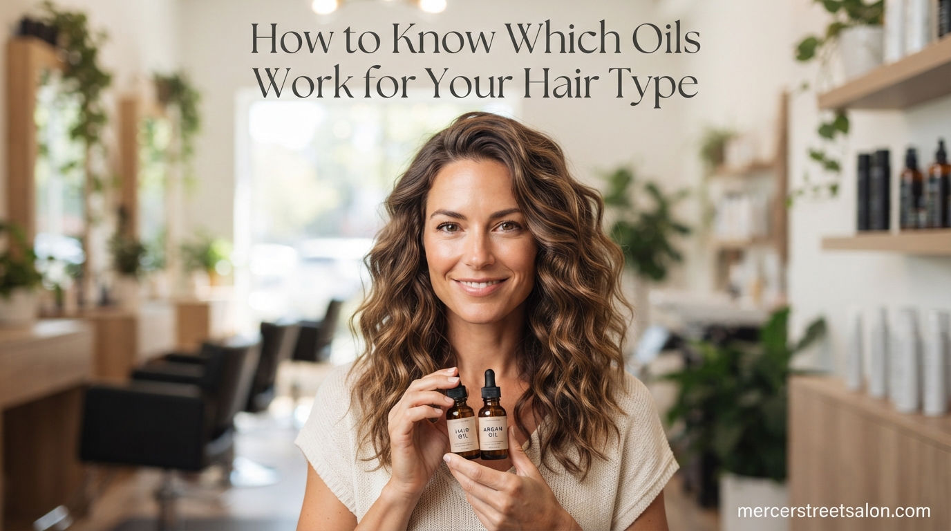 How to Know Which Oils Work for Your Hair Type
