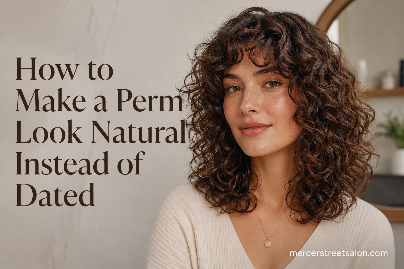 How to Make a Perm Look Natural Instead of Dated