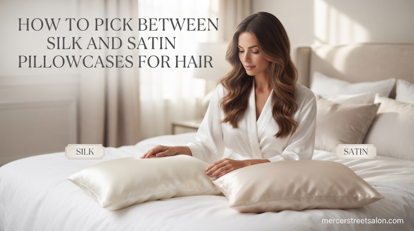 How to Pick Between Silk and Satin Pillowcases for Hair