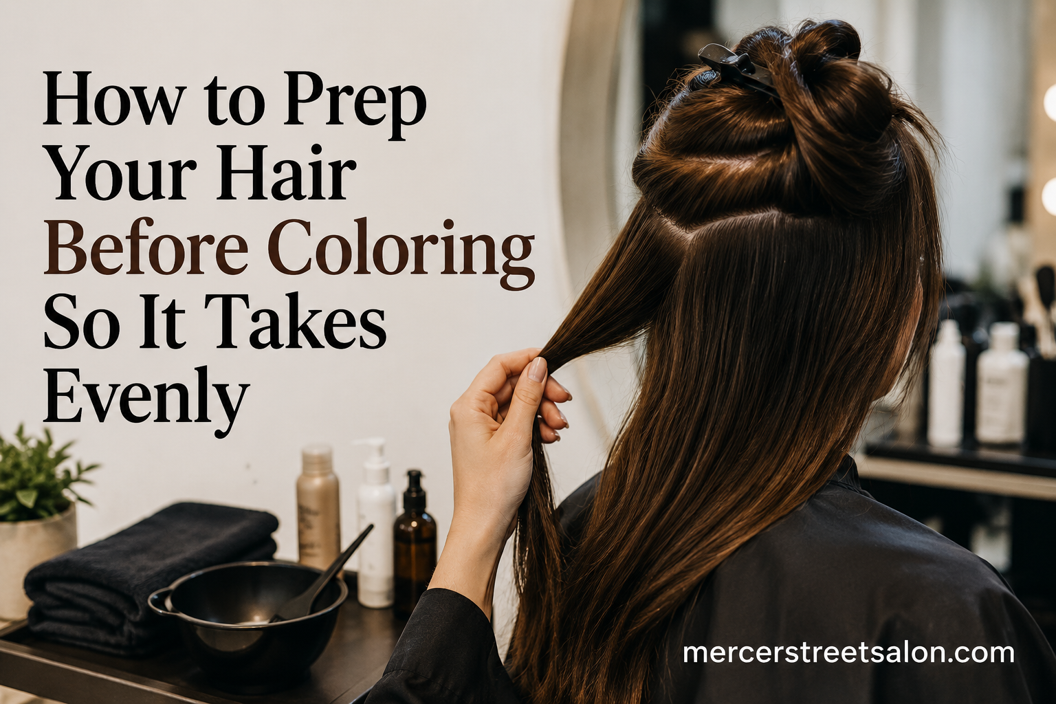 How to Prep Your Hair Before Coloring So It Takes Evenly