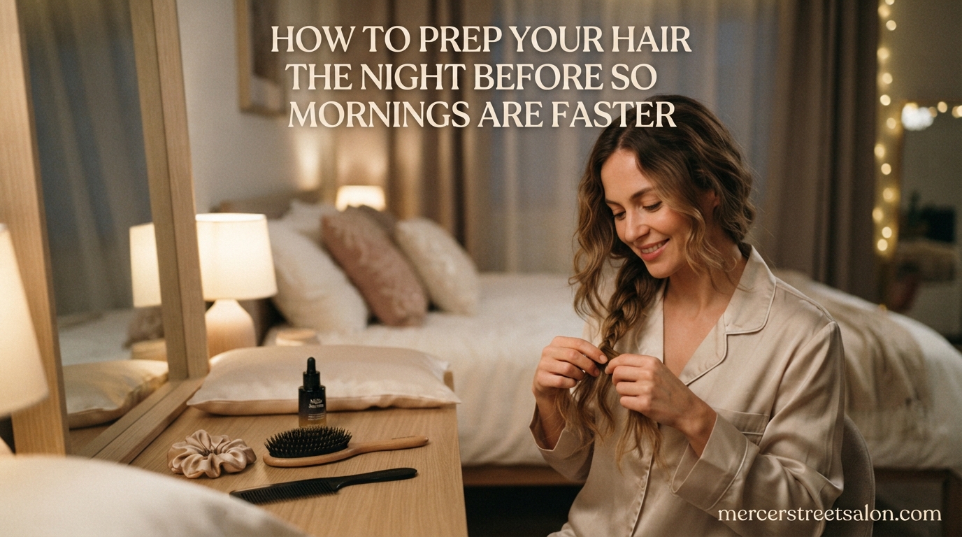 How to Prep Your Hair the Night Before So Mornings Are Faster