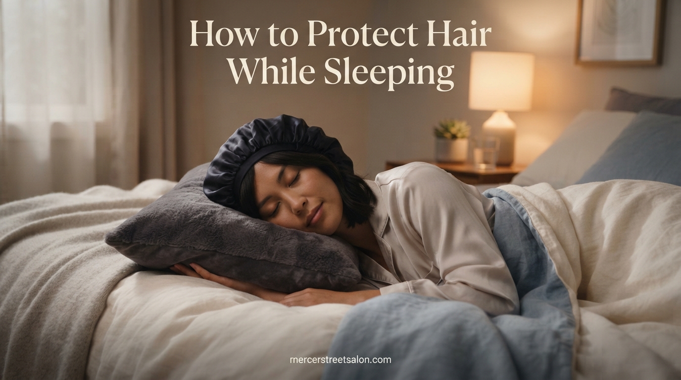How to Protect Hair While Sleeping
