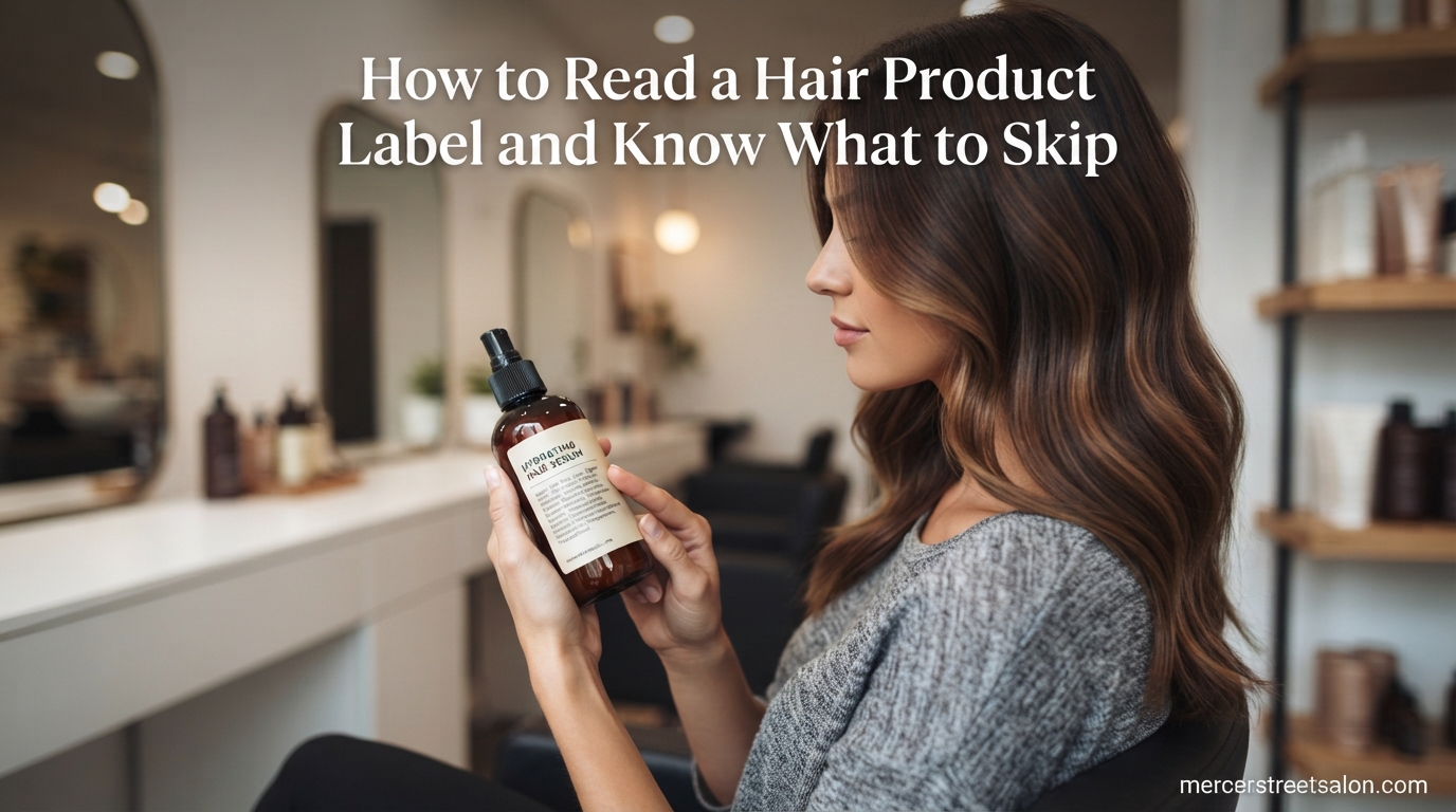 How to Read a Hair Product Label and Know What to Skip