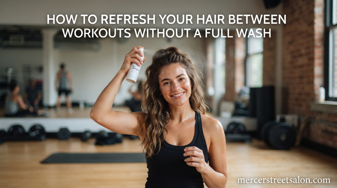 How to Refresh Your Hair Between Workouts Without a Full Wash