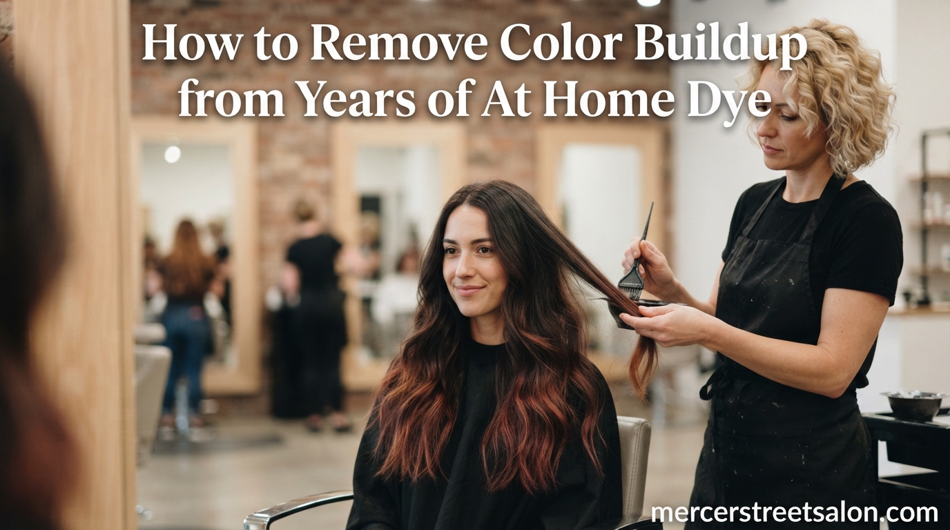 How to Remove Color Buildup from Years of At Home Dye