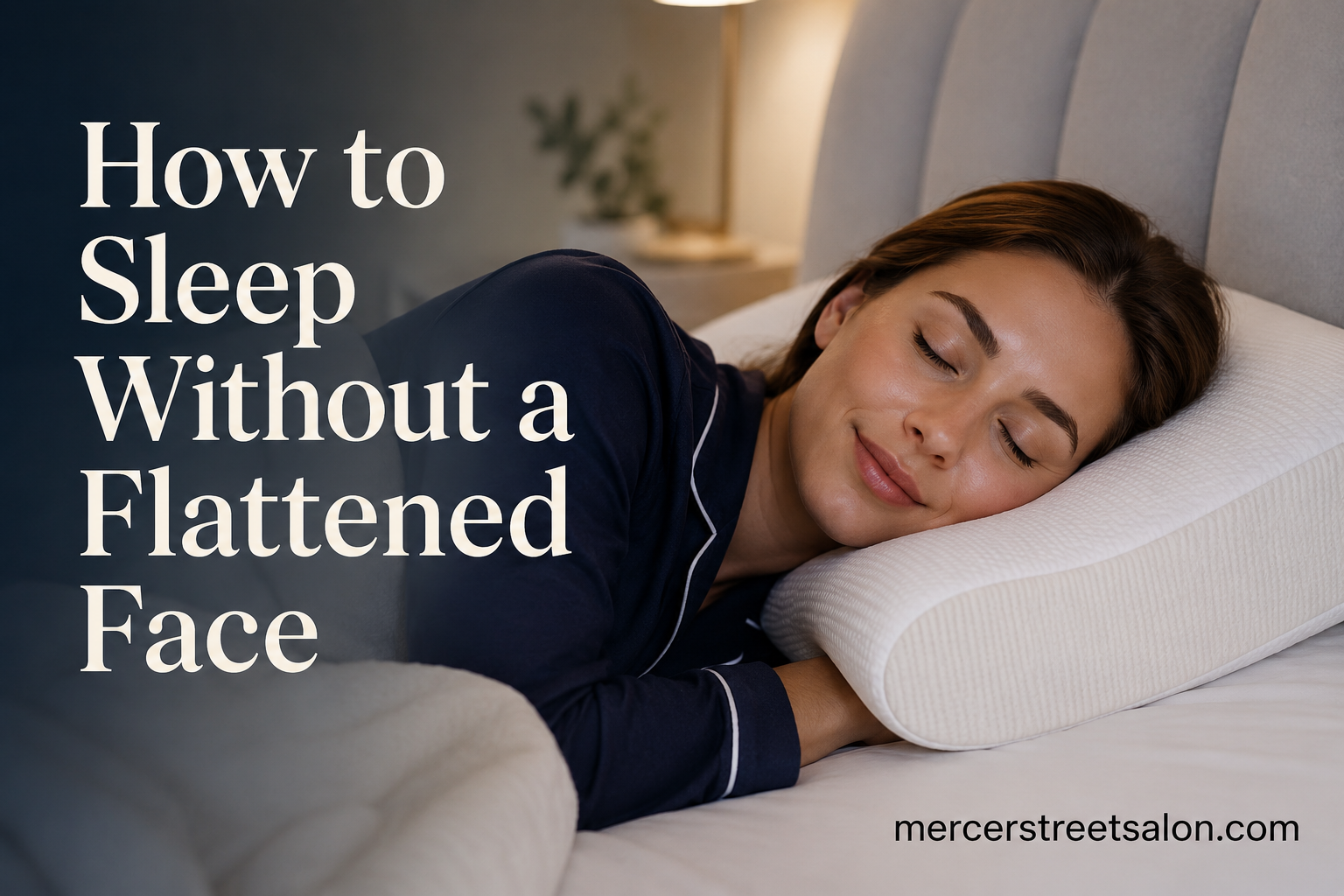 How to Sleep Without a Flattened Face