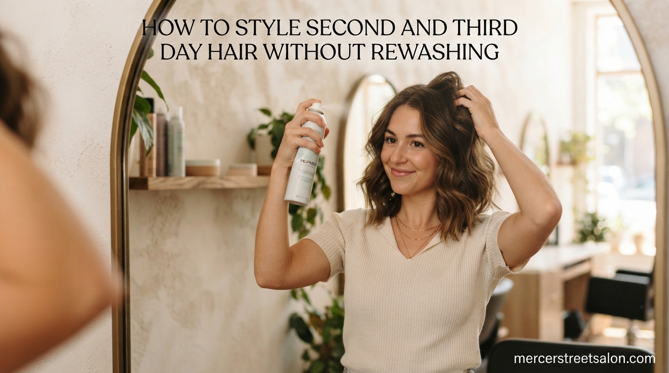 How to Style Second and Third Day Hair Without Rewashing