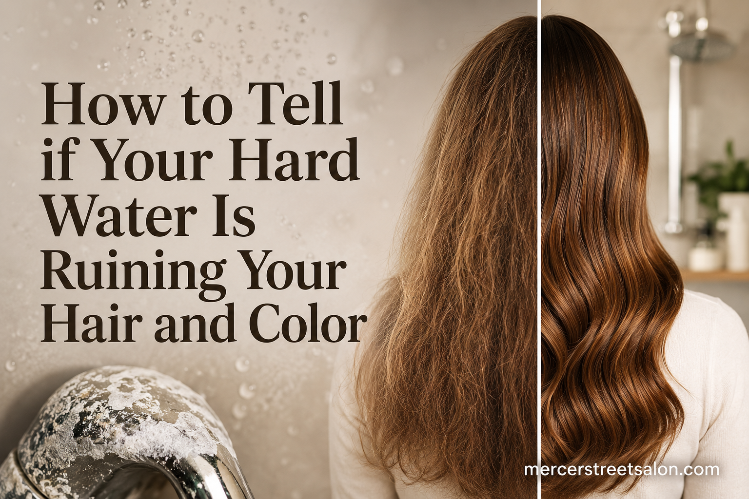 How to Tell if Your Hard Water Is Ruining Your Hair and Color