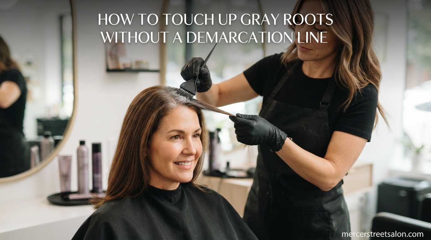 How to Touch Up Gray Roots Without a Demarcation Line