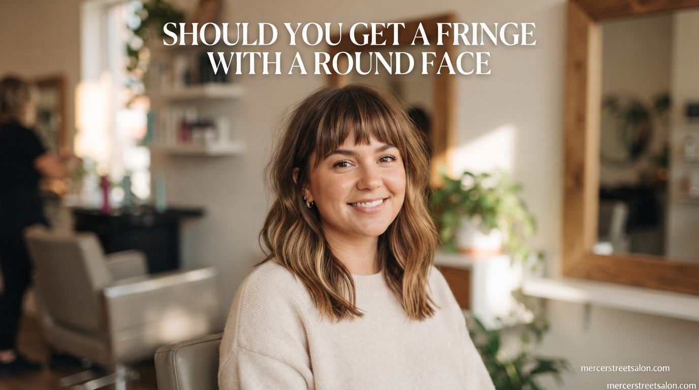 Should You Get a Fringe With a Round Face