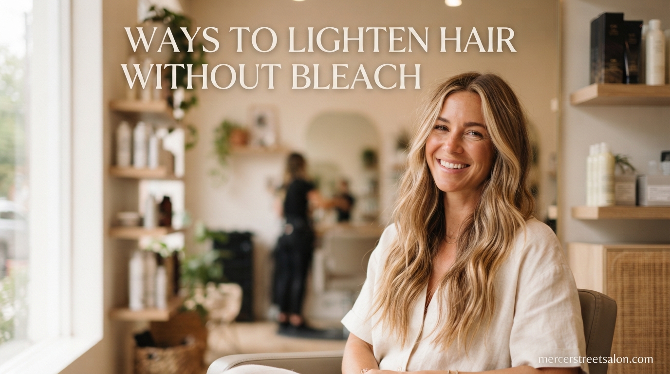 Ways to Lighten Hair Without Bleach
