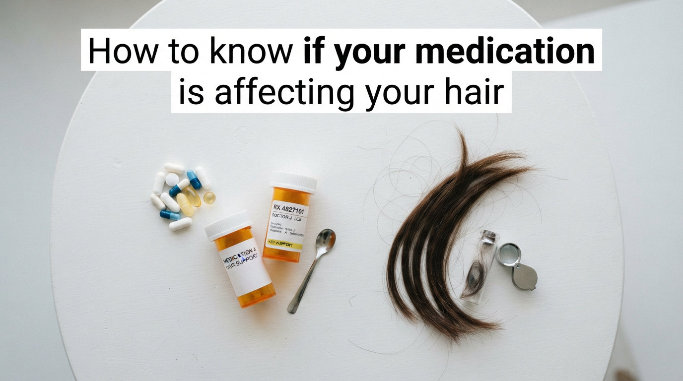 How to know if your medication is affecting your hair