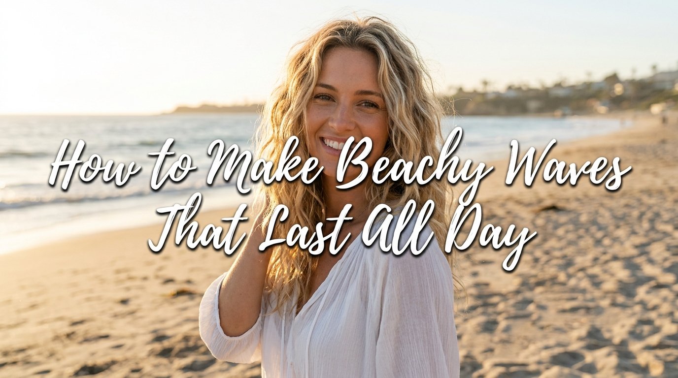How to make loose beachy waves without them dropping in an hour