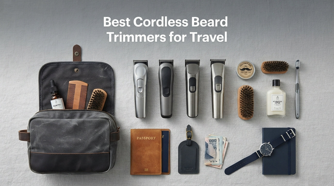 Best Cordless Beard Trimmers for Travel