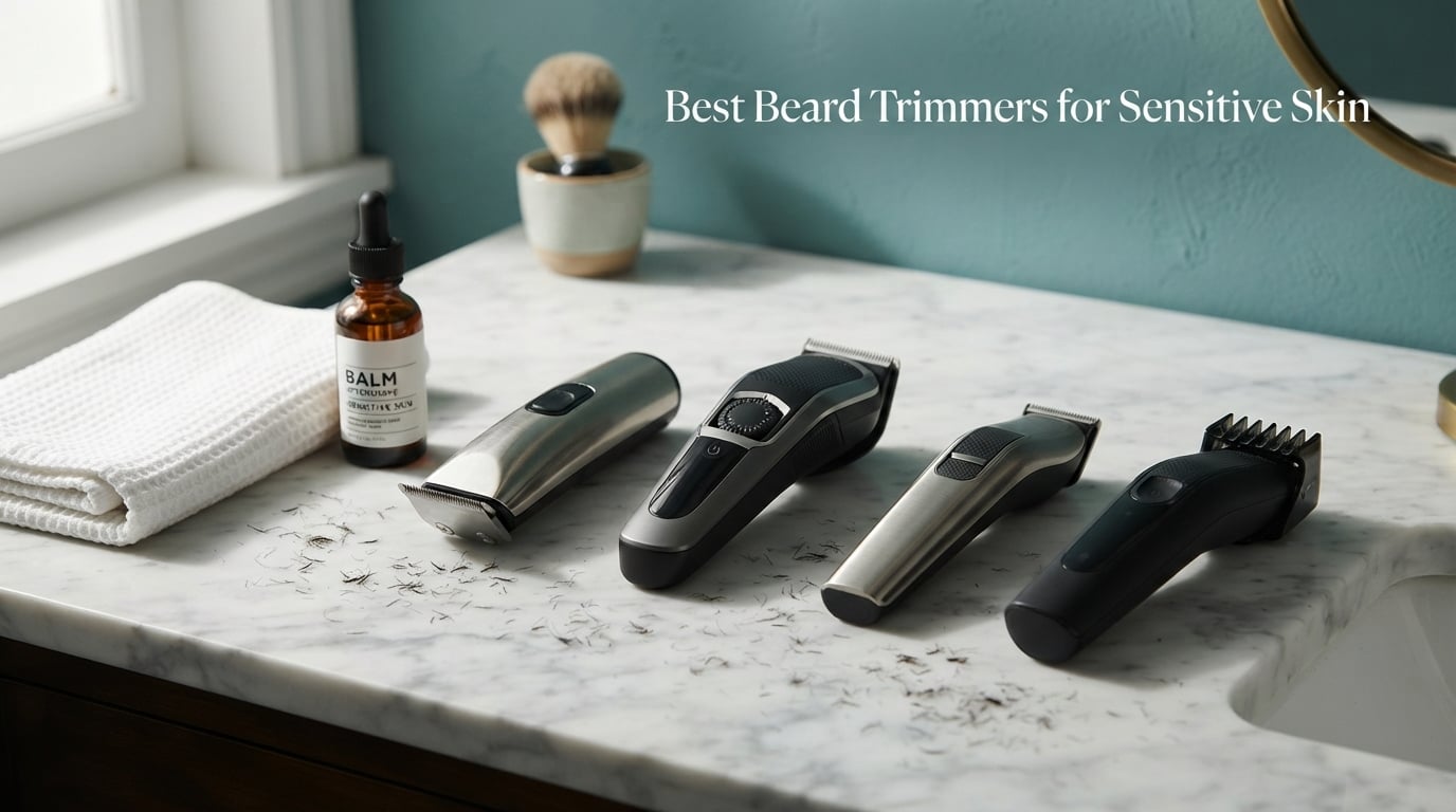 Best Beard Trimmers for Sensitive Skin