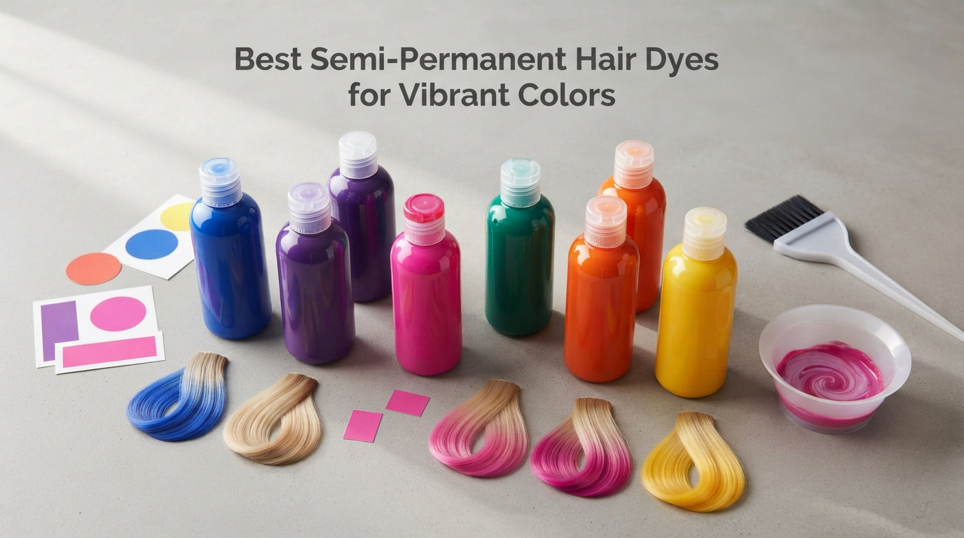 Best Semi-Permanent Hair Dyes for Vibrant Colors