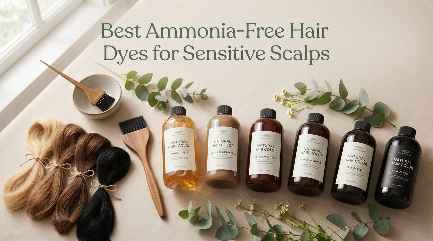 Best Ammonia-Free Hair Dyes for Sensitive Scalps