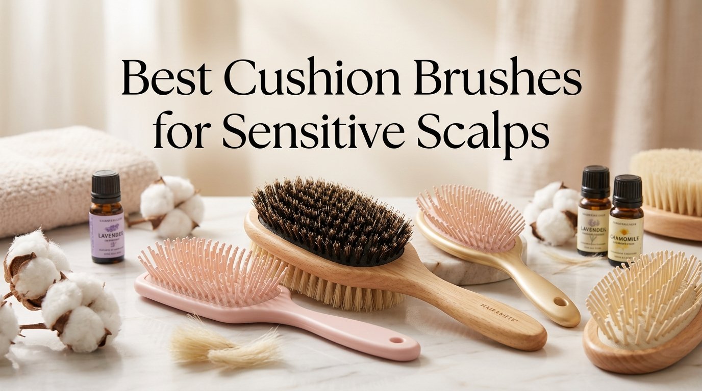 Best Cushion Brushes for Sensitive Scalps