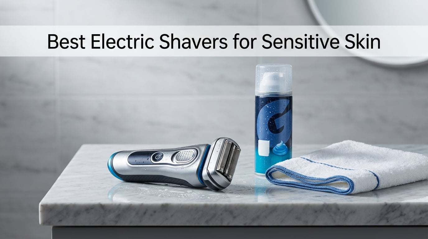 Best Electric Shavers for Sensitive Skin