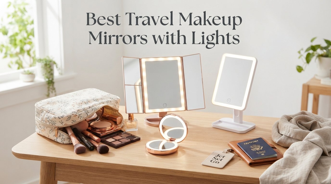 Best Travel Makeup Mirrors with Lights