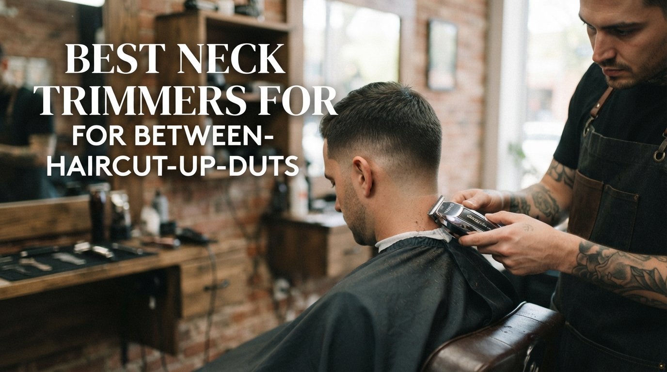 Best Neck Trimmers for Between-Haircut Touch-Ups