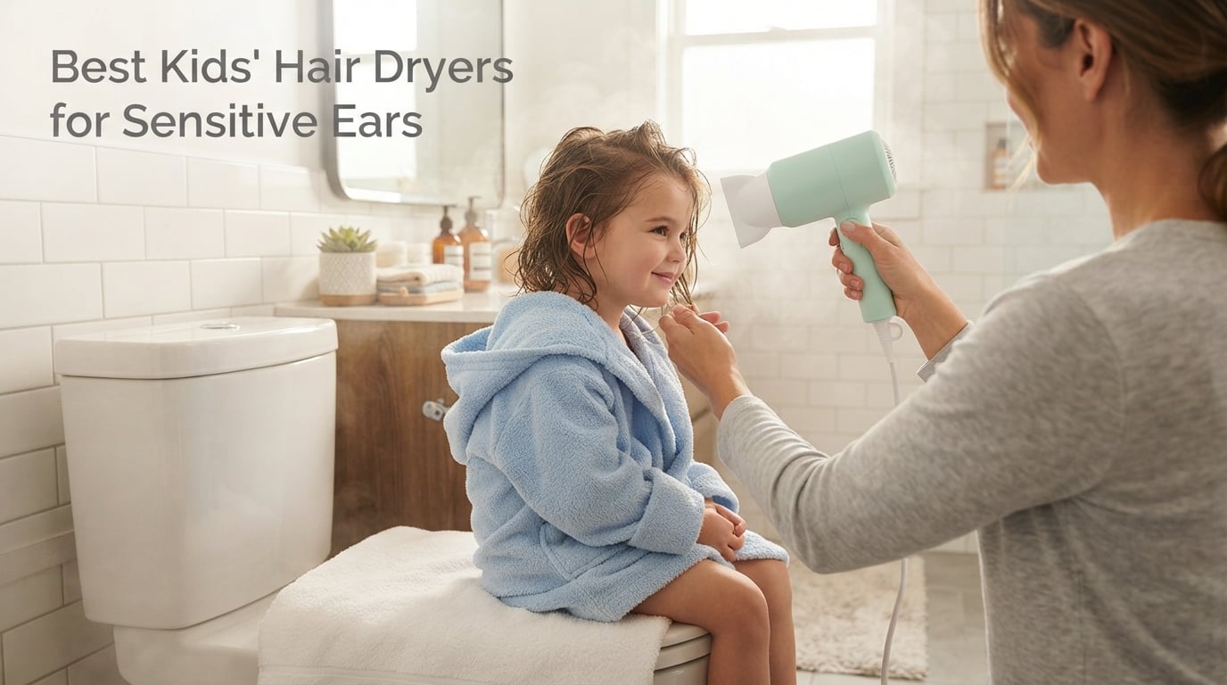 Best Kids' Hair Dryers for Sensitive Ears