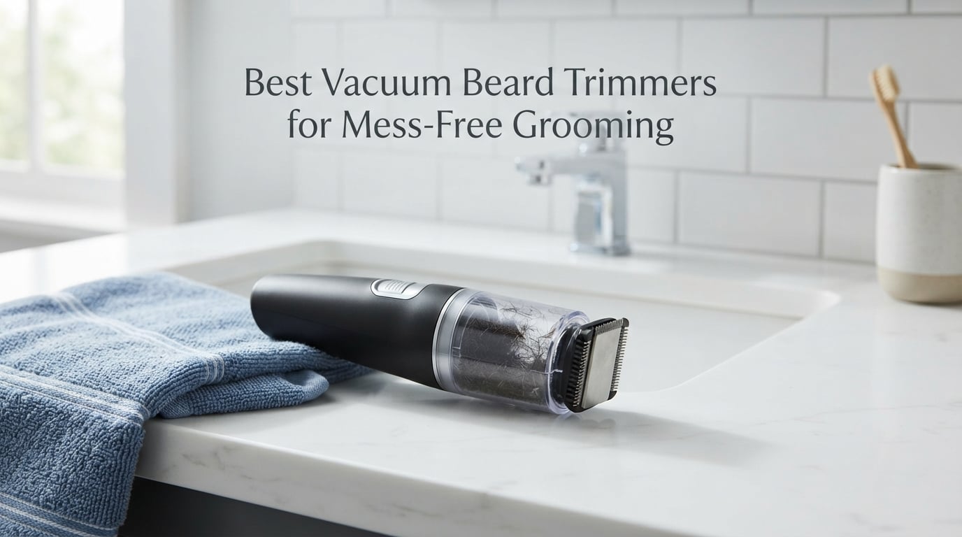Best Vacuum Beard Trimmers for Mess-Free Grooming