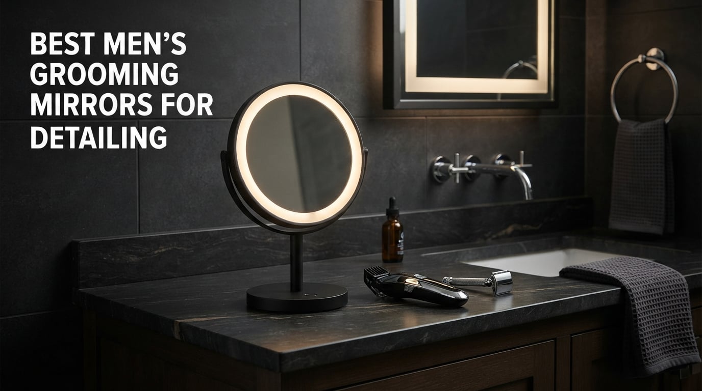 Best Men's Grooming Mirrors for Detailing