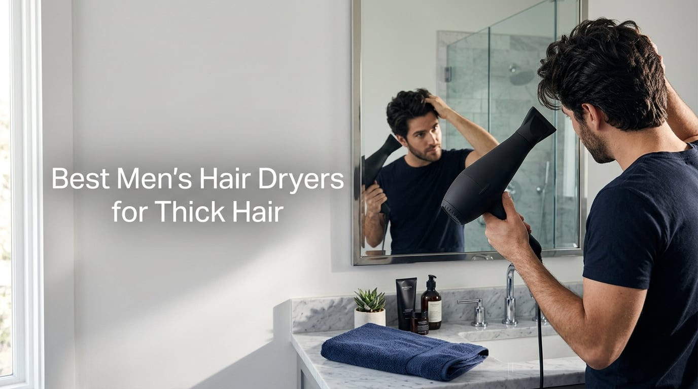Best Men's Hair Dryers for Thick Hair