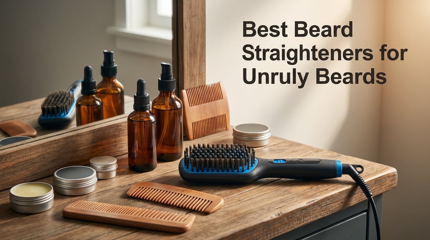 Best Beard Straighteners for Unruly Beards