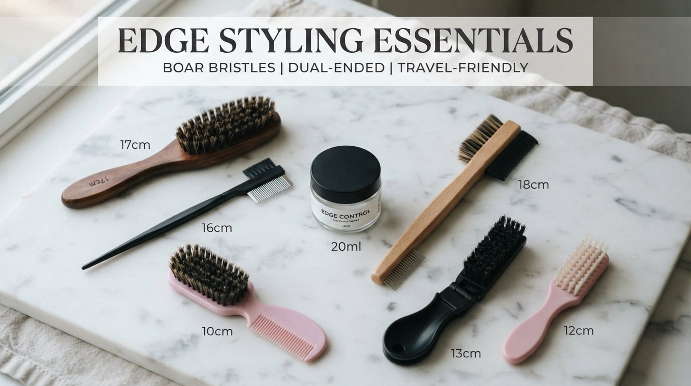 Best Edge Brushes for Sleek Baby Hairs
