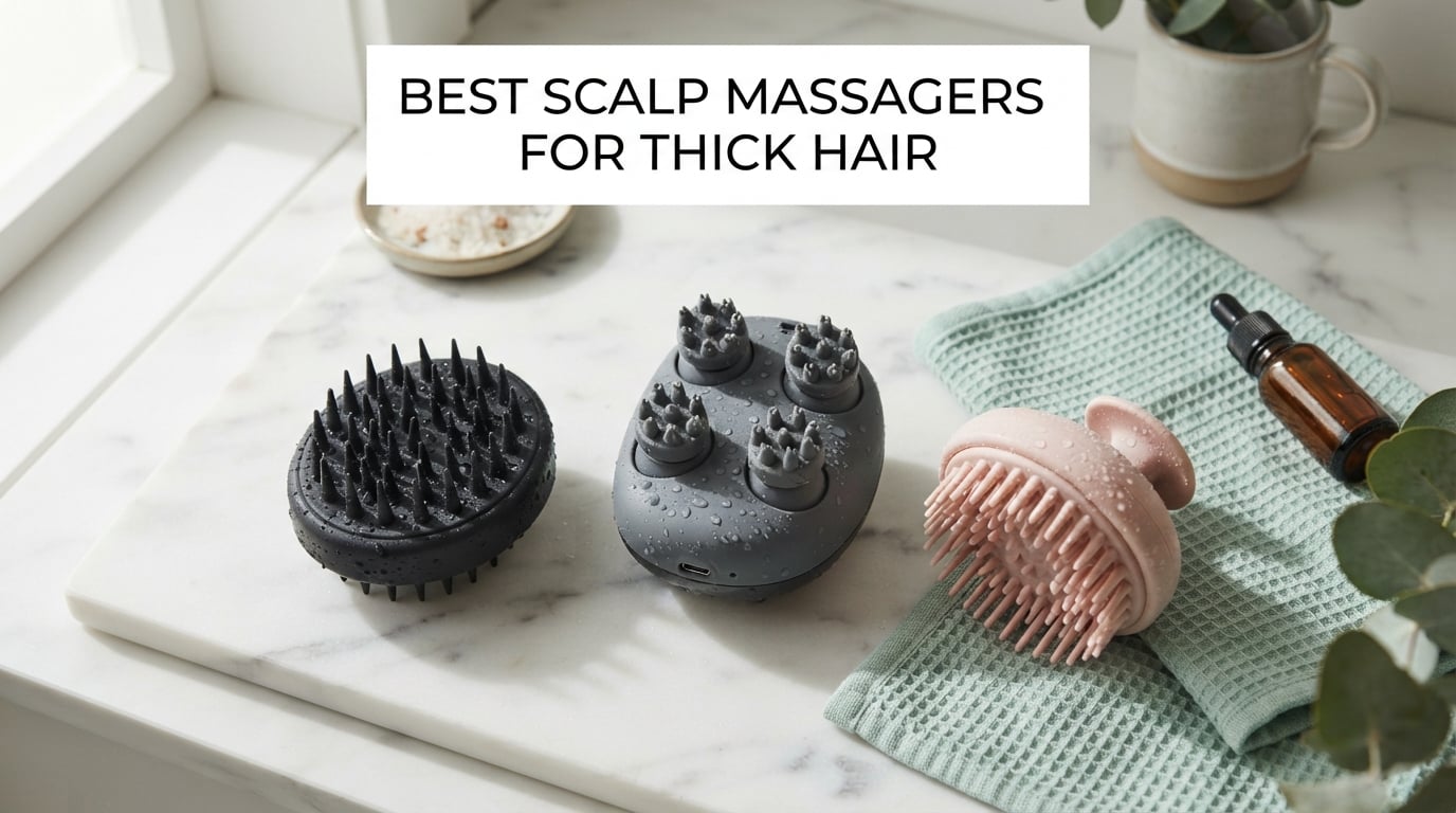 Best Scalp Massagers for Thick Hair