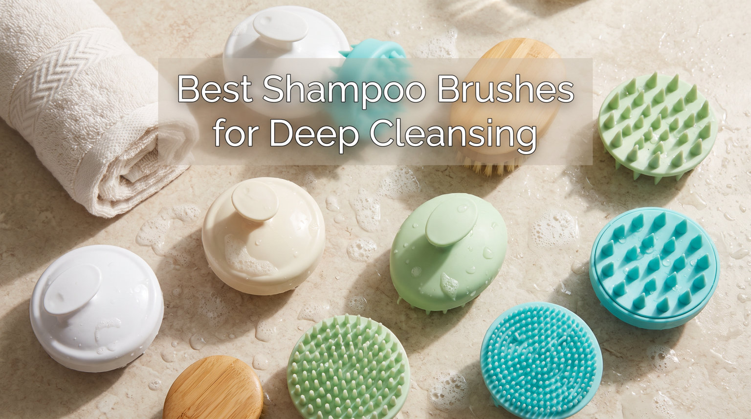 Best Shampoo Brushes for Deep Cleansing