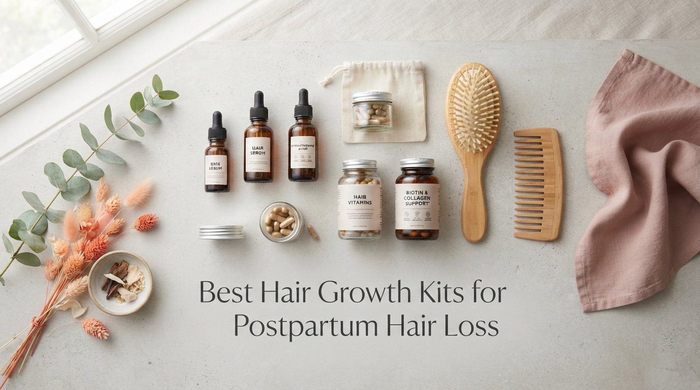 Best Hair Growth Kits for Postpartum Hair Loss