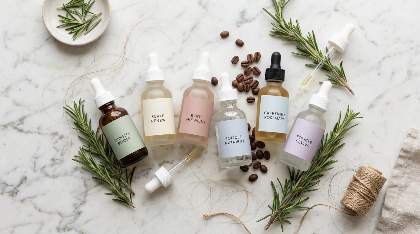 Best Scalp Serums for Hair Density