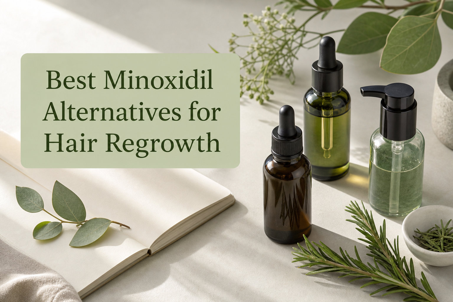 Best Minoxidil Alternatives for Hair Regrowth