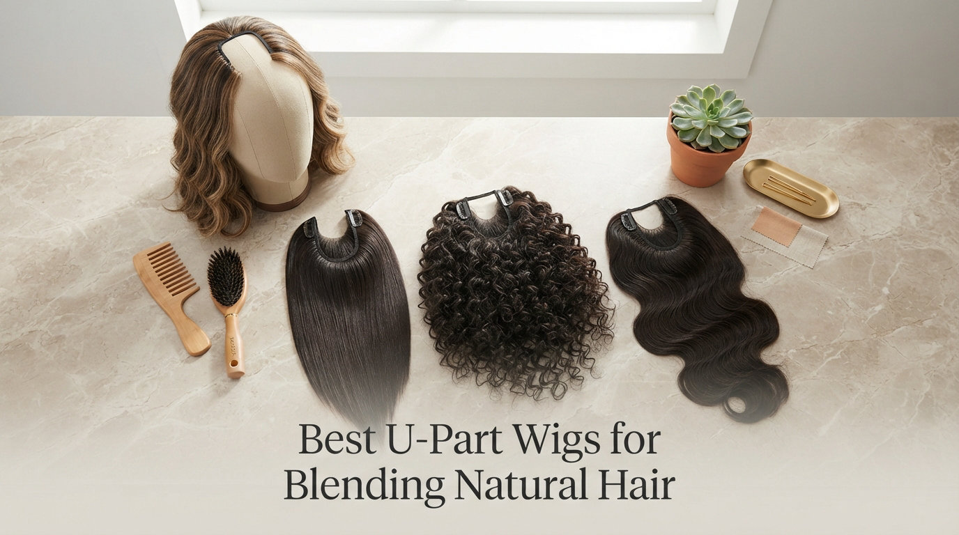 Best U-Part Wigs for Blending Natural Hair