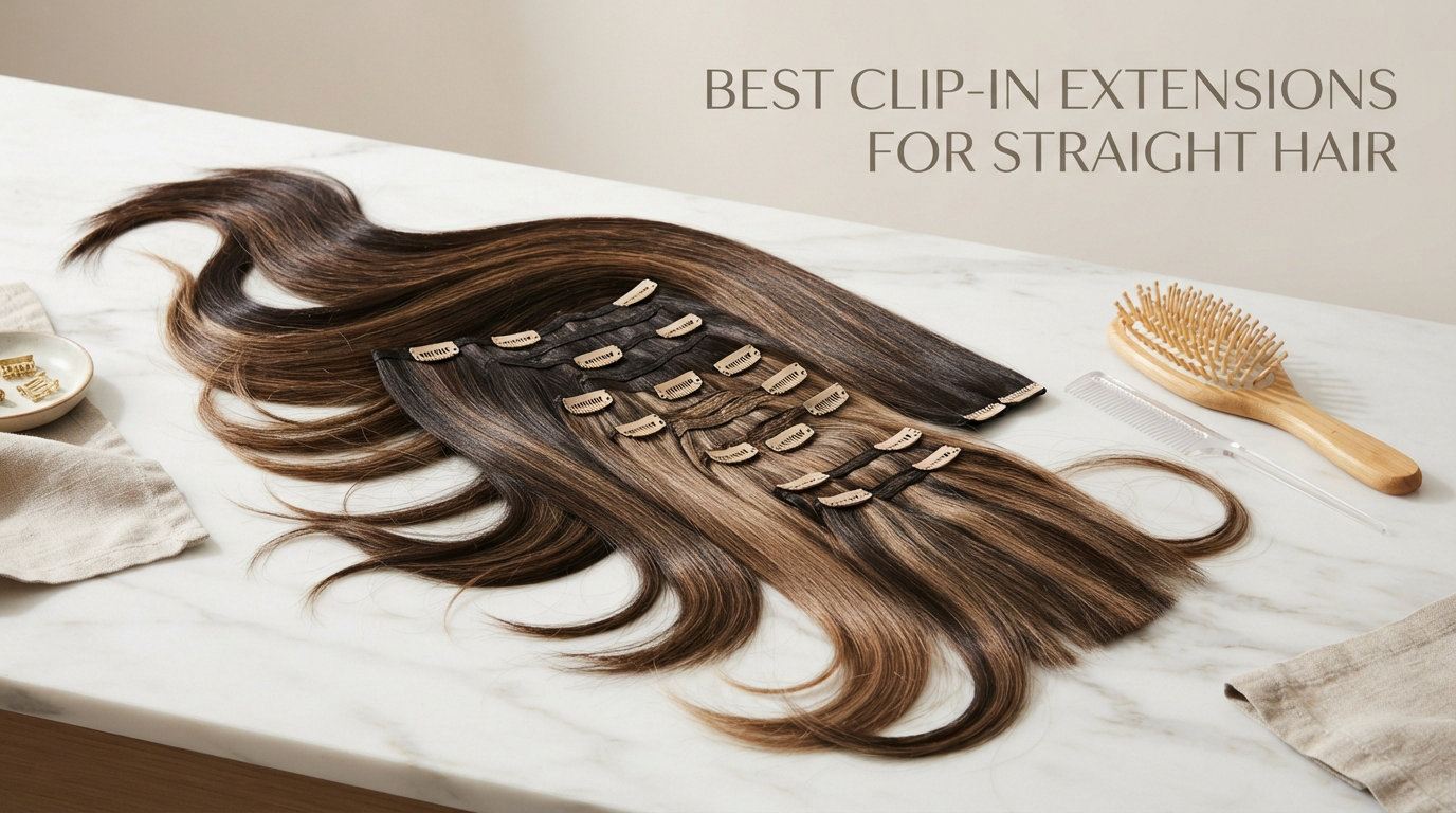 Best Clip-In Extensions for Straight Hair