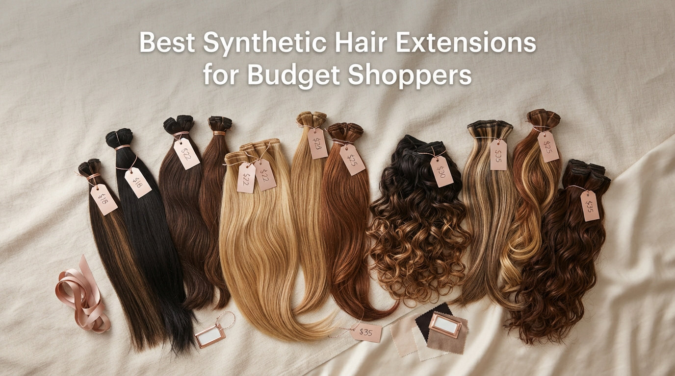Best Synthetic Hair Extensions for Budget Shoppers