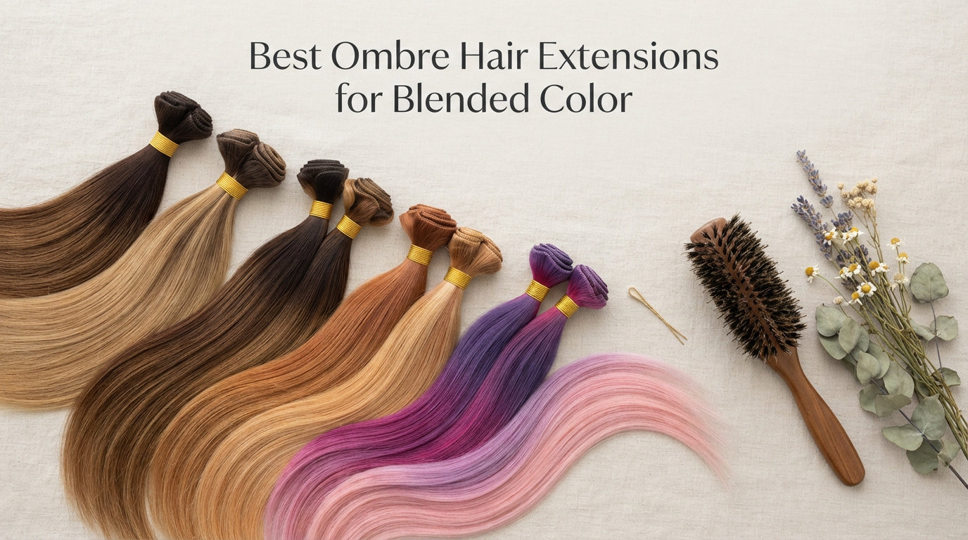 Best Ombre Hair Extensions for Blended Color