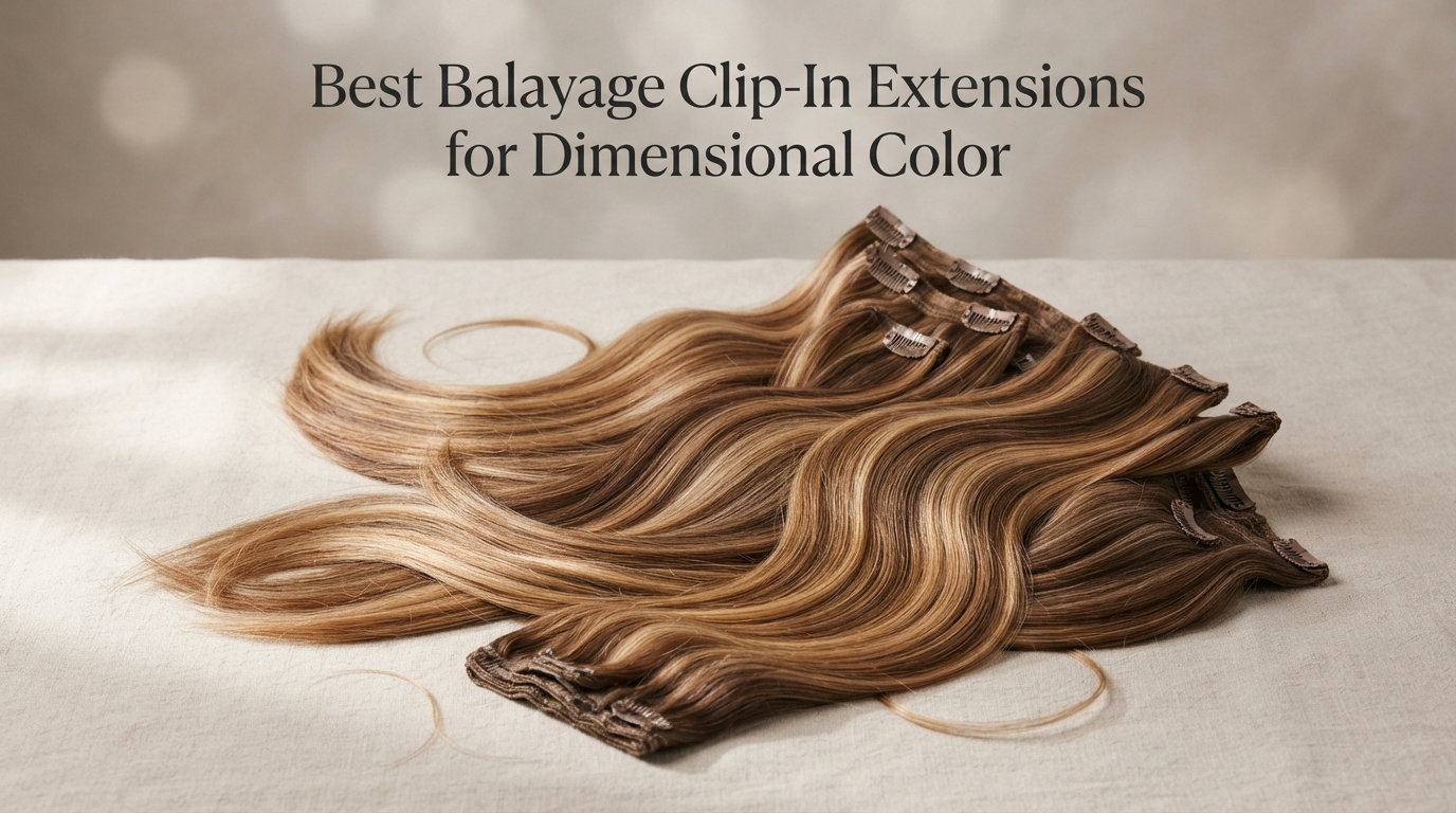 Best Balayage Clip-In Extensions for Dimensional Color