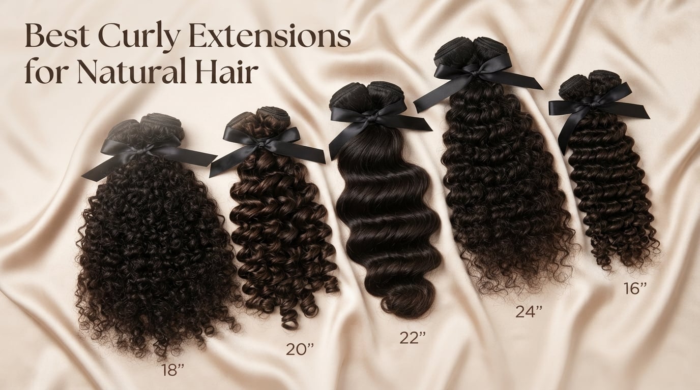 Best Curly Hair Extensions for Natural Hair