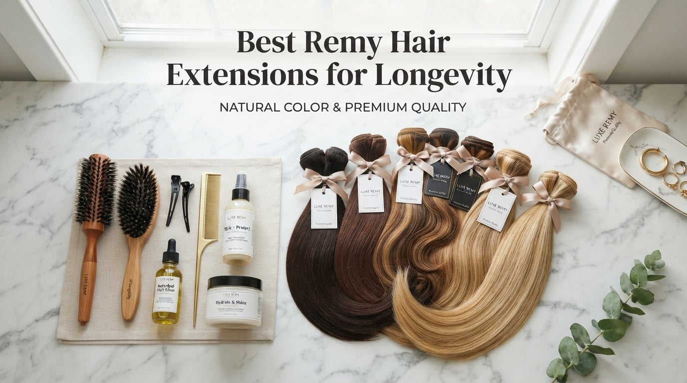 Best Remy Hair Extensions for Longevity