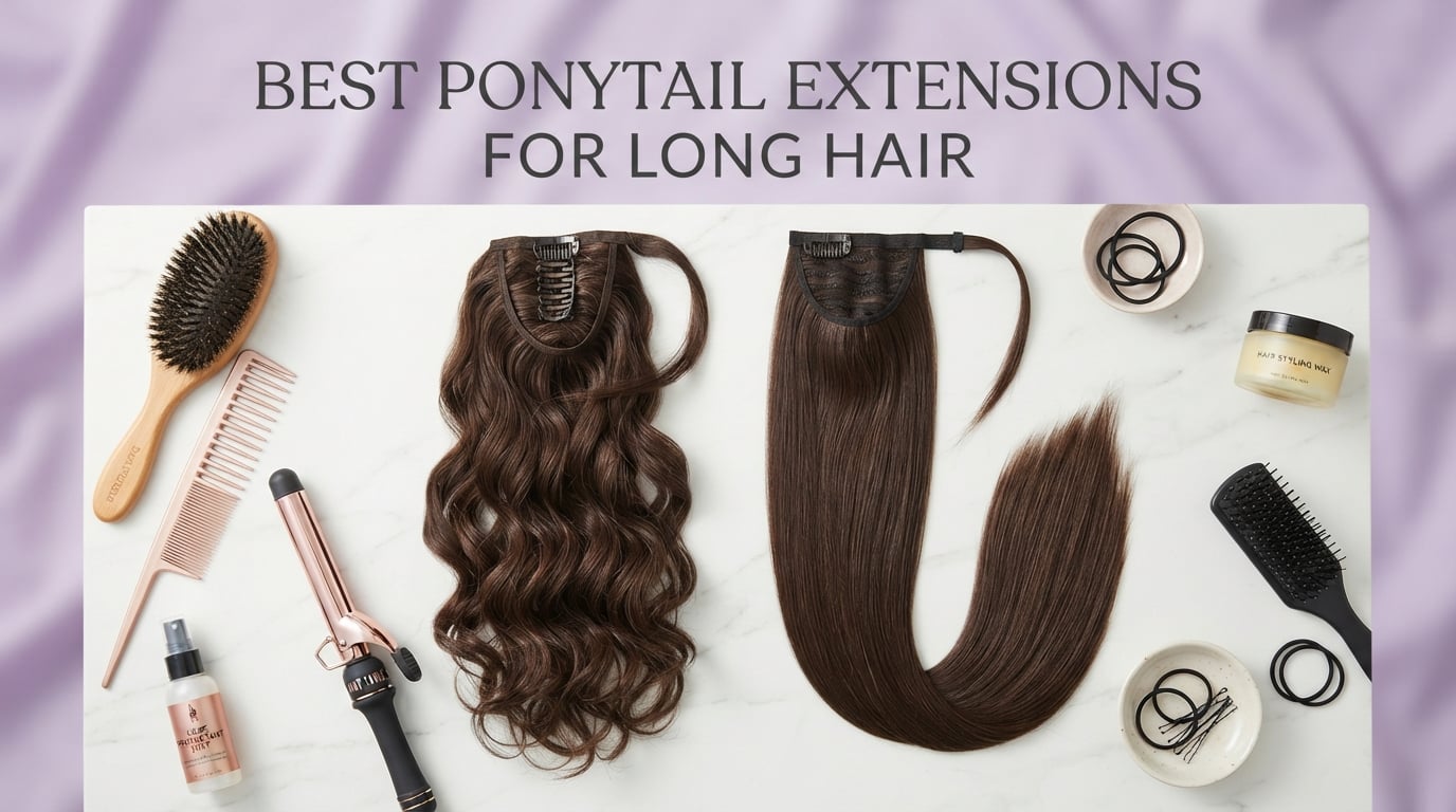 Best Ponytail Extensions for Long Hair